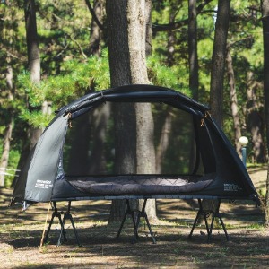 스노우라인 야전침대와 백패킹텐트 모두 사용 가능한 텐트 알파인코트텐트