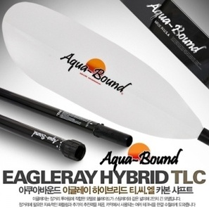 Aqua-Bound EagleRay Hybrid 아쿠아바운드 이글레이 하이브리드 경량패들 카본 샤프트 패들 / 2pc / 230cm